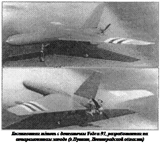 Подпись: Беспилотная тішень с двигатечем Vebra-91, разработанная на авиаремонтном заводе (г.Пушкин, Ленинградской области) 