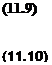 Подпись: (11.9) (11.10) 